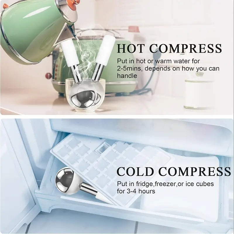 Energi Isbollsmassageverktyg i Koreansk Stil