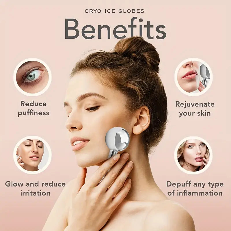 Energi Isbollsmassageverktyg i Koreansk Stil